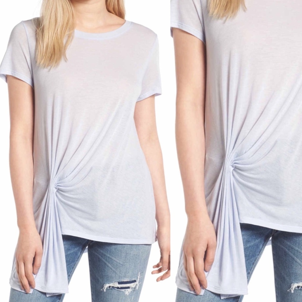 Treasure & Bond gathered pleat top